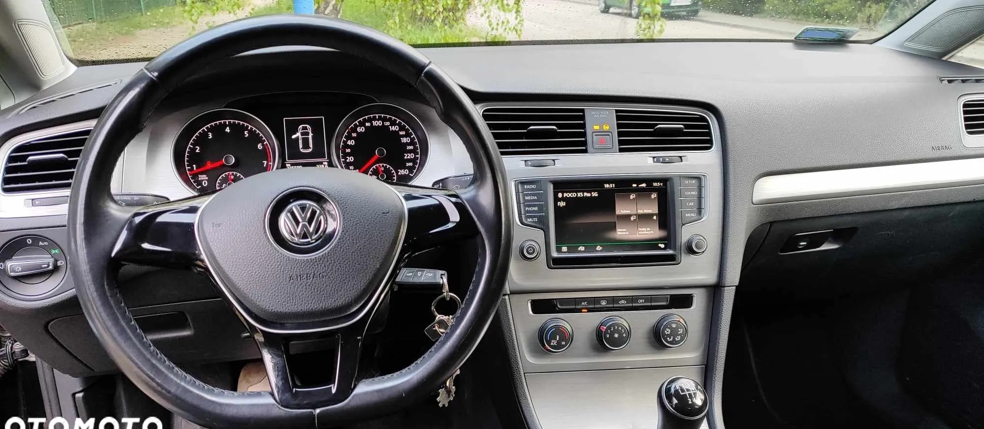 Volkswagen Golf cena 37000 przebieg: 235000, rok produkcji 2015 z Warszawa małe 29